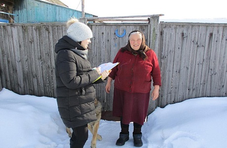Проверка качества обслуживания на дому в селе Бегуч и селе Мокрый Дол