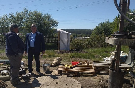 Реализация мероприятия «Чистая вода» в селе Русский Камешкир Реализация мероприятия «Чистая вода» в селе Русский Камешкир