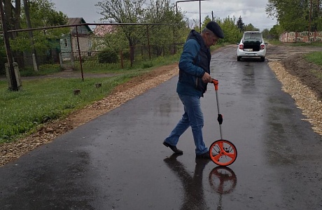 В с.Русский Камешкир проведен ремонт автомобильных дорог
