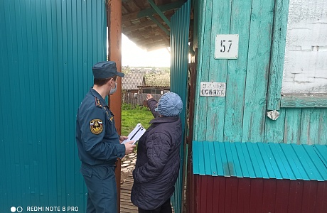 Рейдовые осмотры сел Камешкирского района