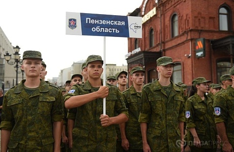 Ученик Камешкирской средней школы стал участником военно-патриотических сборов «Гвардеец»