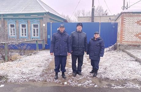 Членами «Тигр» Камешкирского района был проведен  рейд 