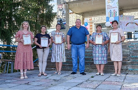 Закрытие летней смены лагеря труда и отдыха при средней школе села Старый Чирчим