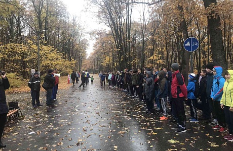 Камешкирские спортсмены приняли участие в Первенстве и Чемпионате Пензенской области по легкоатлетическому кроссу