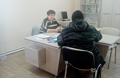 Глава администрации Русско-Камешкирского сельсовета Валентина Сорокина провела прием граждан 