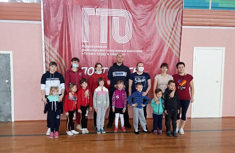 Фестиваль среди семей дошкольных учреждений «Всей семьей на ГТО»