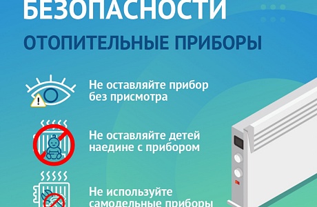 Меры предосторожности при использовании обогревательных приборов Меры предосторожности при использовании обогревательных приборов