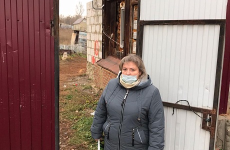 Сотрудники Комплексного центра социального обслуживания населения Камешкирского района посетили семьи  