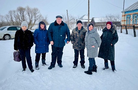 Глава Камешкирского района Дмитрий Мануковский посетил Чумаевский сельсовет