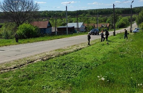 Благоустройство села Русский Камешкир
