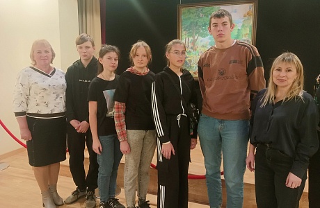 Посетили музей в рамках Пушкинской карты Посетили музей в рамках Пушкинской карты