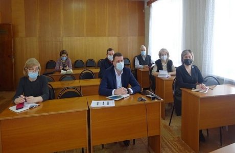 Глава администрации Камешкирского района Павел Мигин принял участие в совещании в режиме видеоконференцсвязи