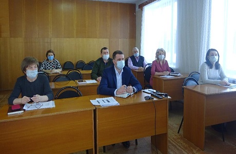 Глава администрации Камешкирского района Павел Мигин принял участие в совещании в режиме видеоконференцсвязи