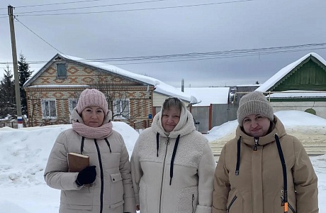 Профилактический рейд в  селе Русский Камешкир
