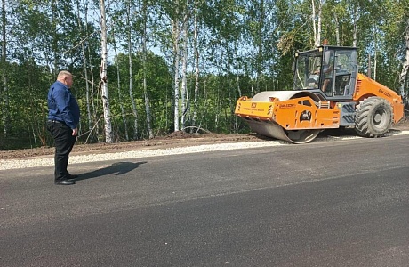Ремонт дороги до села Кулясово