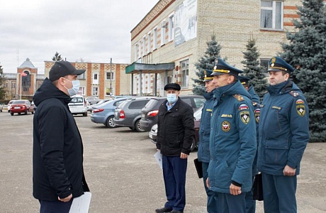 В Камешкирском районе прошли командно-штабные учения