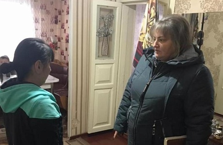 Межведомственный рейд по семьям