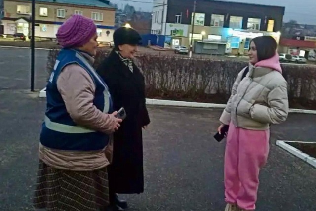 В селе Русский Камешкир членами народной дружины был проведен рейд