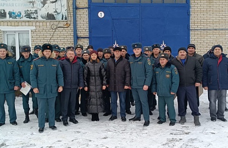 В  40 ПСЧ 2 ПСО ФПС ГПС ГУ МЧС России по Пензенской области состоялось торжественное мероприятие, посвященное Дню спасателя
