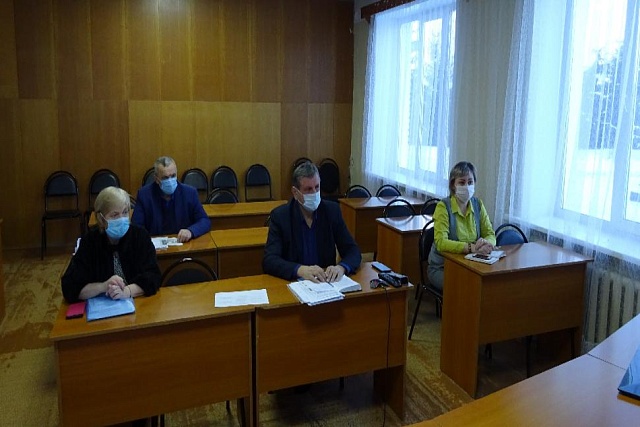 И.о. Главы администрации Камешкирского района Сергей Голубев принял участие в совещании в режиме видеоконференцсвязи