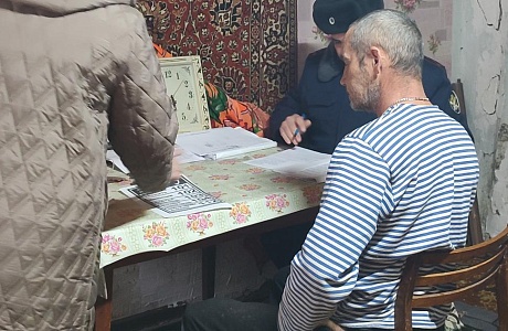 Профилактический рейд в селе Большой Умыс  