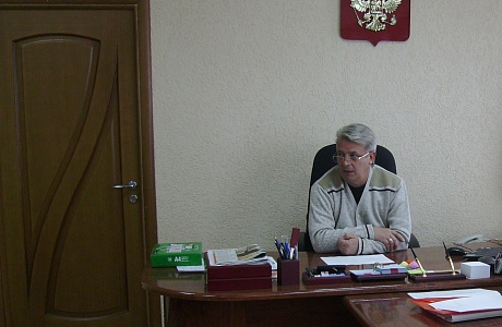 Встреча Главы администрации Камешкирского района Сергея Хазова с бизнесом
