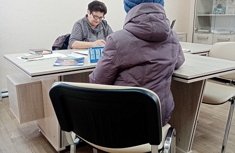 Глава администрации  сельсовета Валентина Сорокина провела прием граждан по личным вопросам