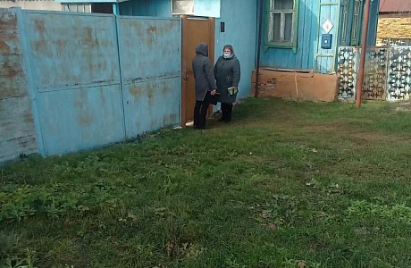 Рейд по семьям Камешкирского района