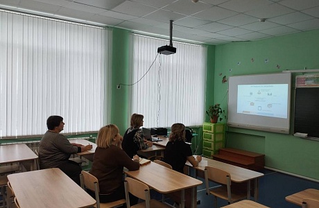 Коллектив средней школы с. Русский Камешкир принял участие в курсах повышения квалификации