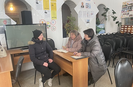  «Социальный поезд» в селе Чумаево