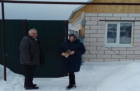Профилактический рейд на территории с. Русский Камешкир и с. Лапшово
