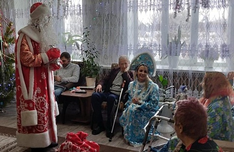 Поздравление волонтеров.