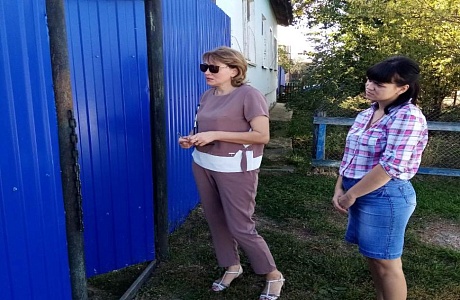 Профилактический рейд на территории села Русский Камешкир