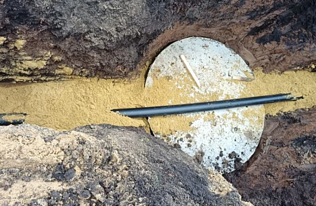 В селе Лапшово продолжается капитальный ремонт водопровода