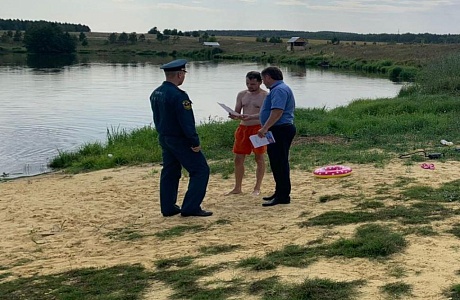Профилактические рейды на водных объектах Камешкирского района Профилактические рейды на водных объектах Камешкирского района