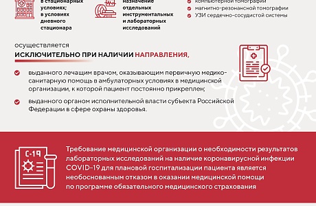 Как проходит плановая госпитализация в дни пандемии