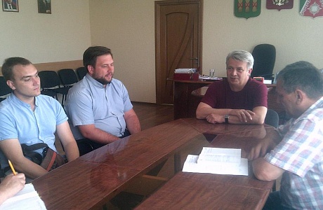 Глава администрации Камешкирского района Сергей Хазов провел совещание