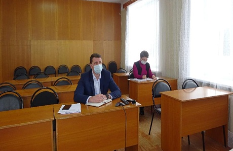 Глава администрации Камешкирского района Павел Мигин принял участие в совещании в режиме видеоконференцсвязи