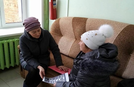 Межведомственный рейд на территории Новошаткинского сельсовета