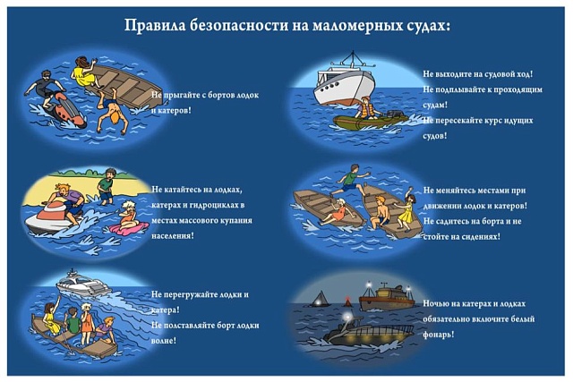 Правила поведения на маломерных судах