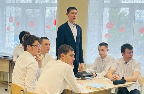 На базе средней школы с. Р. Камешкир прошла профессиональная проба
