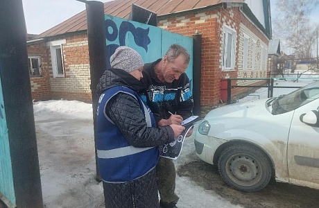 На территории Лапшовского сельсовета был проведен очередной межведомственный профилактический рейд
