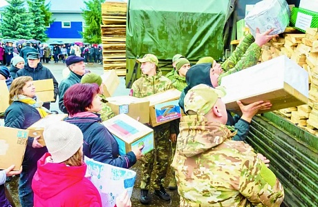 Волонтеры Камешкирского района