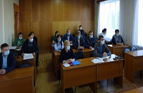 Глава администрации Камешкирского района Павел Мигин принял участие в совещании в режиме видеоконференцсвязи