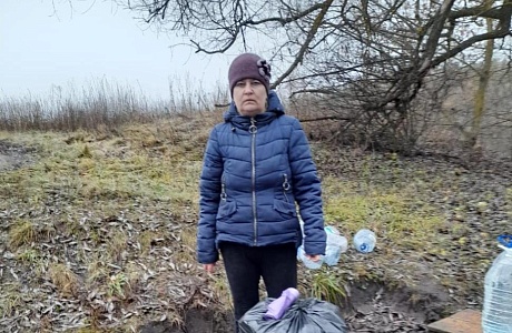 Благоустройство  территории родника в селе Лапшово