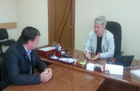 Встреча Главы администрации Камешкирского района с индивидуальным предпринимателем по вопросу товарного кредитования