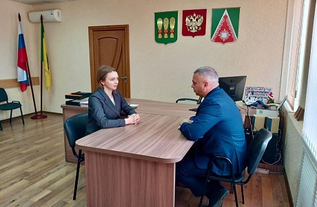 Глава Камешкирского района Ольга Белянина  провела встречу с руководителем Государственной инспекции труда в Пензенской области