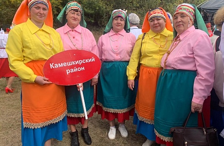 Ансамбль "Келуня" с. Чумаёво принял  участие в V Межрегиональном фестивале мордовской культуры «Вастома»