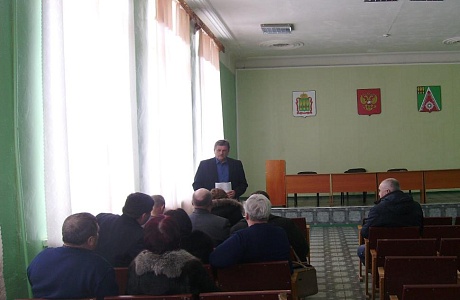 И.о. Главы администрации Камешкирского района Сергей Голубев провел рабочее совещание 