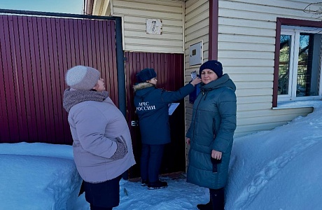 На территории Камешкирского района продолжаются профилактические рейды по пожарной безопасности в жилом секторе